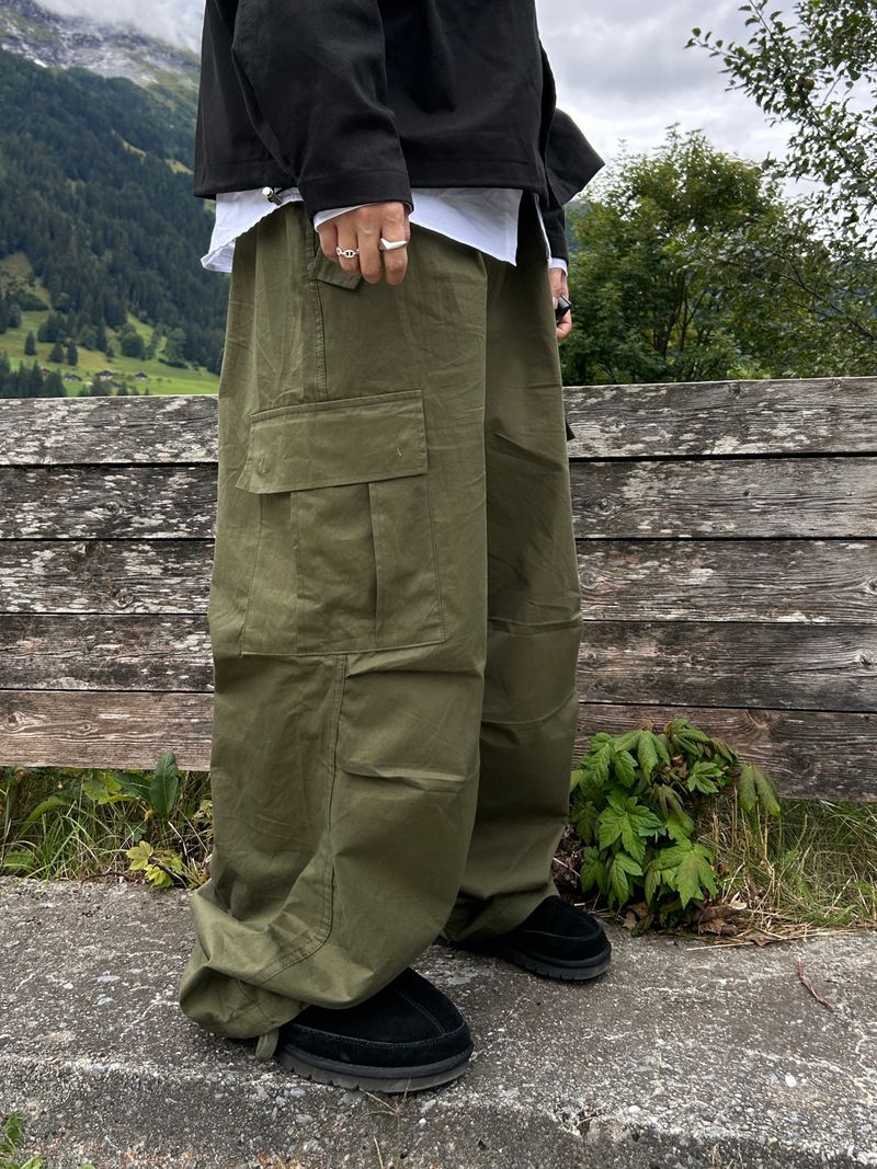 Y2K Military Cargo Pants 3C