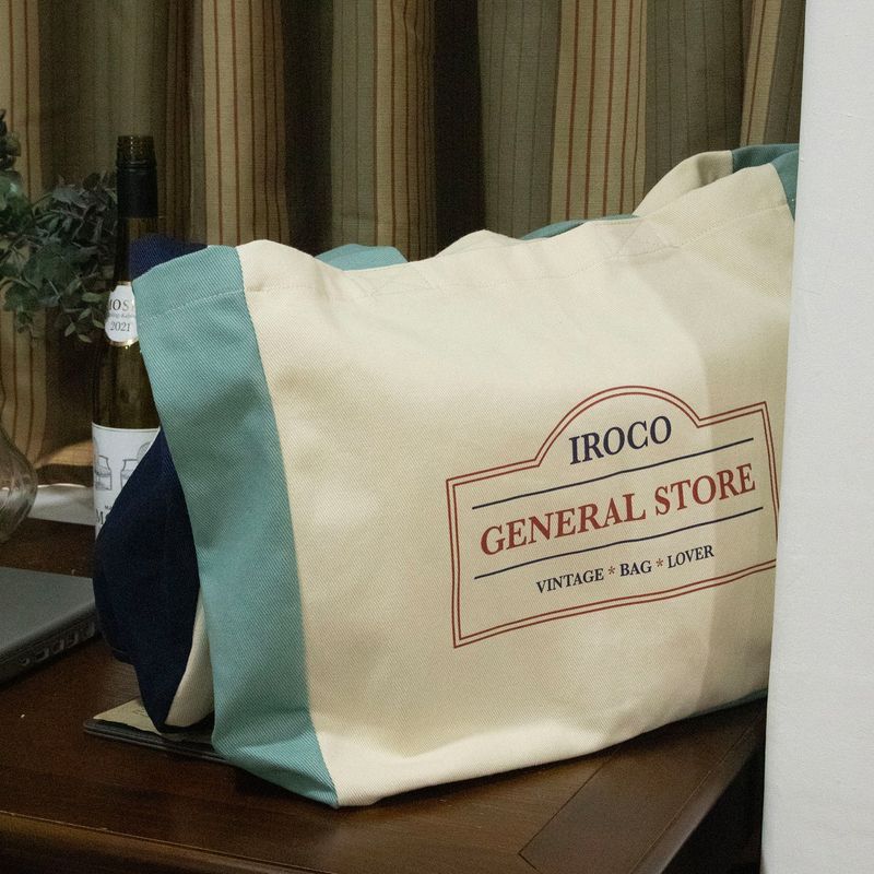 iroco general store eco bag_mint