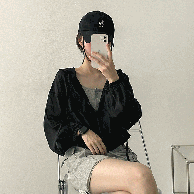 hijjoo（ハイチュー）の「Botter Fake Pocket Summer Hood Wind Jumper（Jackets/Outerwear）」