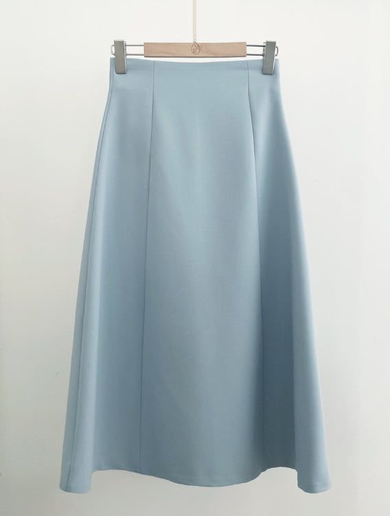 Siken Double Crop Jacket Flare Skirt Set