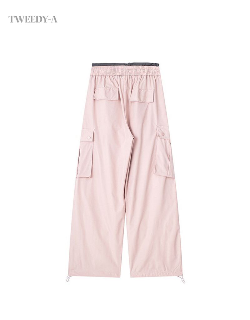 TWEEDY-A（ツウィーディア）の「String Wide Banded Cargo Pants Light Pink（Pants）」