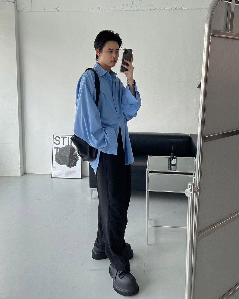 CR Dart Point Wide Slacks (2 colors)