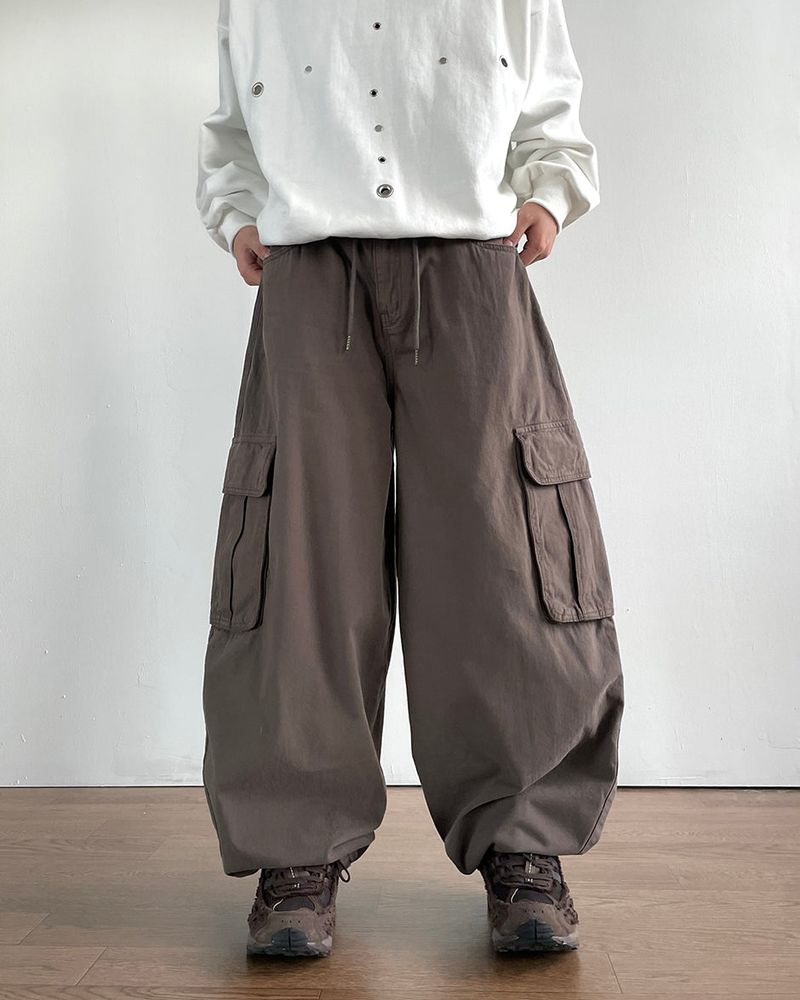 Hype Cargo Cotton Pants 3C