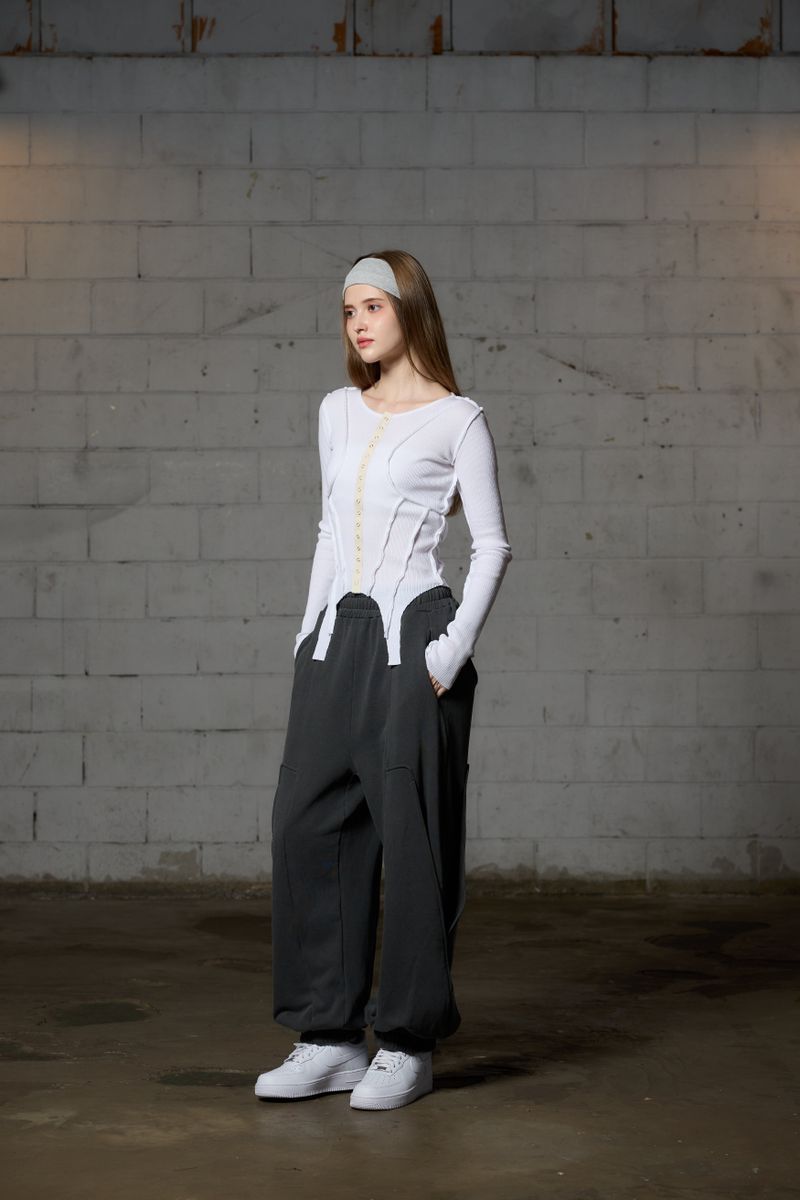 MELLOW LONG SLEEVE / WHITE
