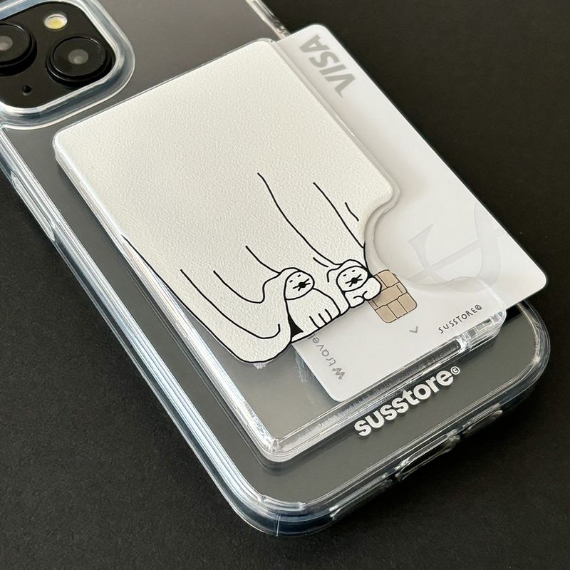 [MagSafe card wallet]ザキャットザッツビケイムアナン