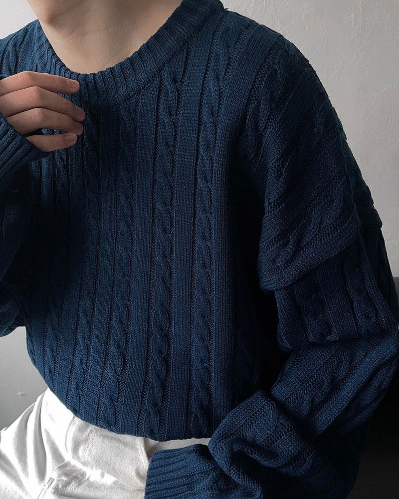 GL Twisted Round Knitwear (5 colors)