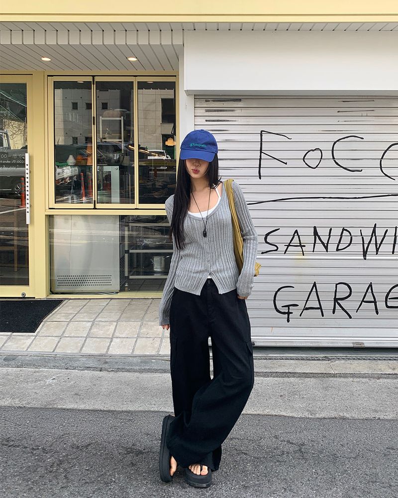 [ORIGINAL] Surf Cargo Buckle Cotton Pants