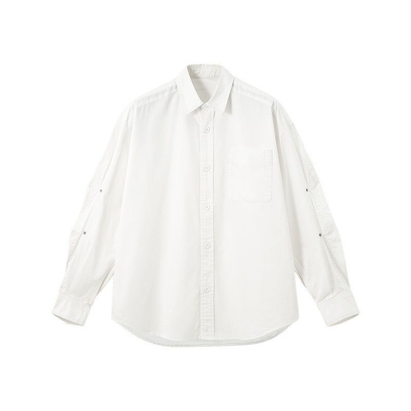 Snap Detail Utility Shirt