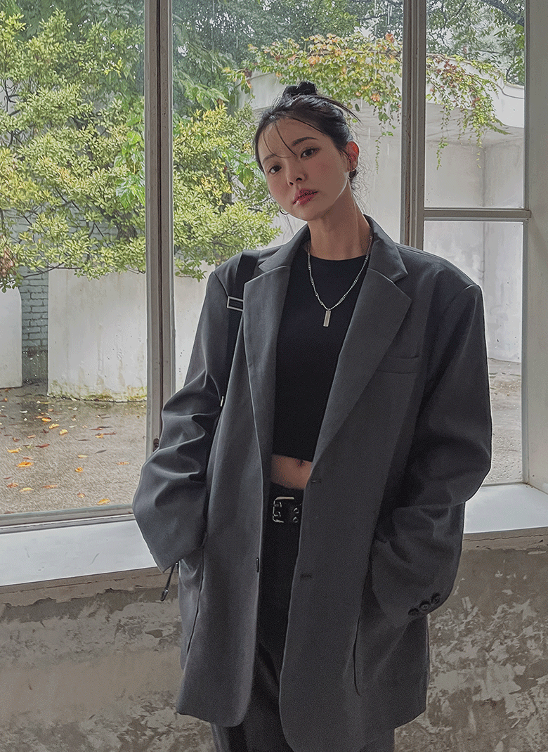 ULAN（ユレン）の「(UNISEX)ウェイトオーバーブレザー（ジャケット/アウター）」