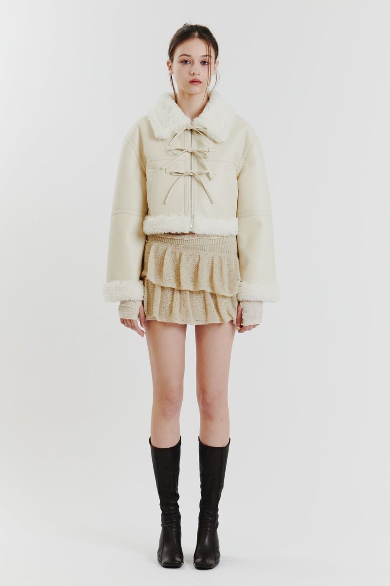 LUCY MUSTANG JACKET cream