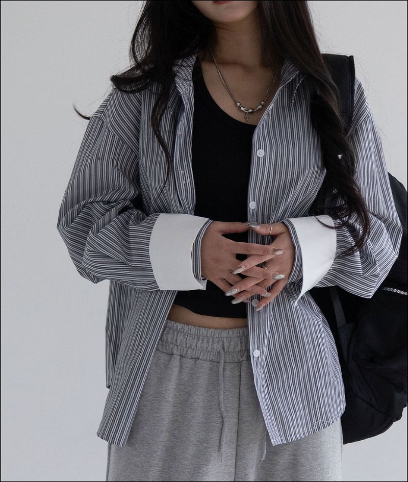 Getto stripe shirt