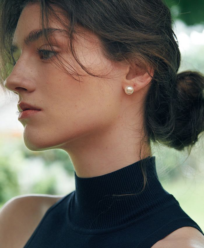 verte（ヴェフト）の「[14k gold] Deux.k.10 / オートパールピアス (10mm)（アクセサリー）」