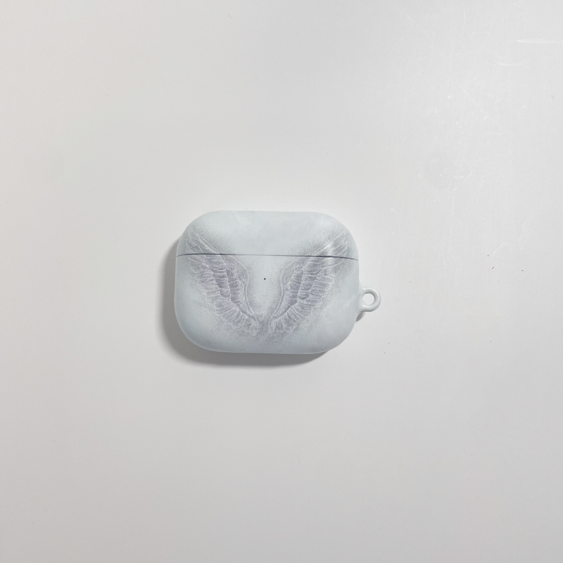 [MADE] wings matt airpod case (matt/white)