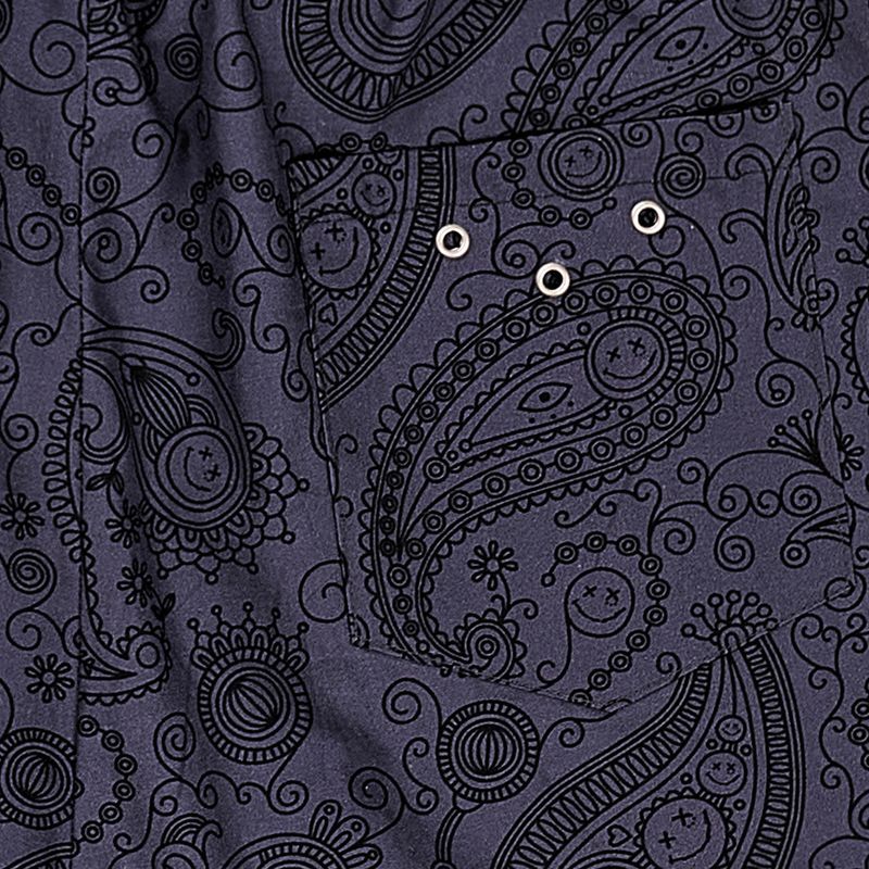 UNIQUE PAISLEY HALF PANTS