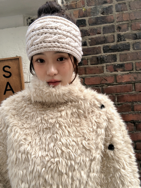 SHOPPERLAND（ショッパーランド）の「ロープツイストニットヘアバンド(4color)（ヘアアクセサリー）」