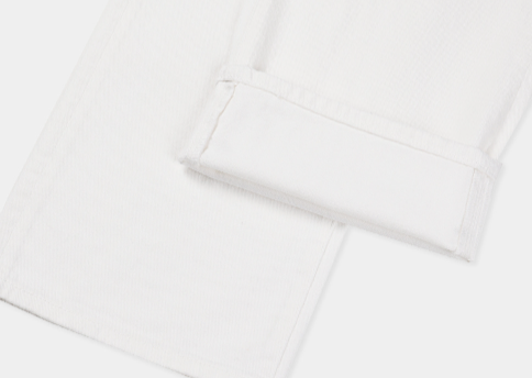Pierre Back Banding Washed Wide Pants