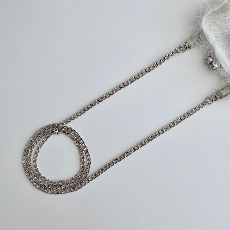 [MADE] Étang Ribbon Fluffy Bag | White