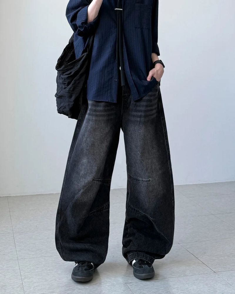 Casting Balloon Wide Denim