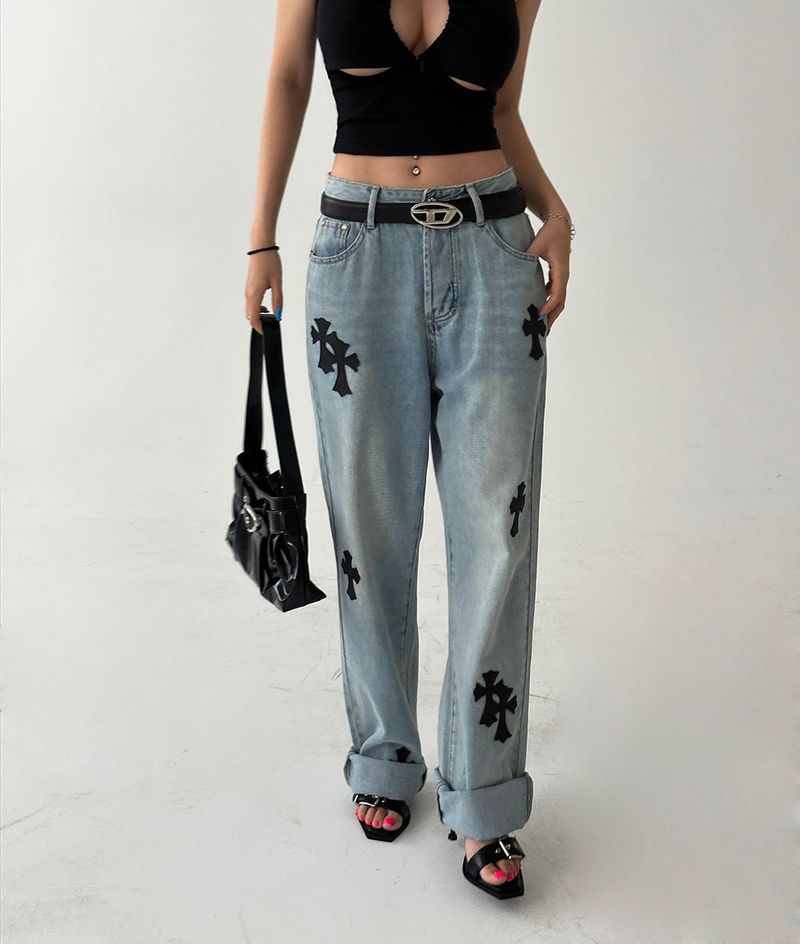 Christian Patch Jeans