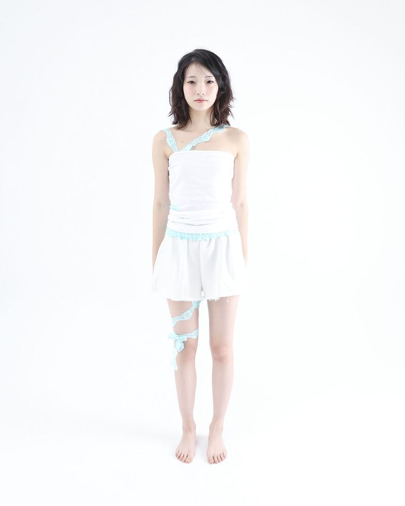  JUSUI SLEEVELESS WHITE