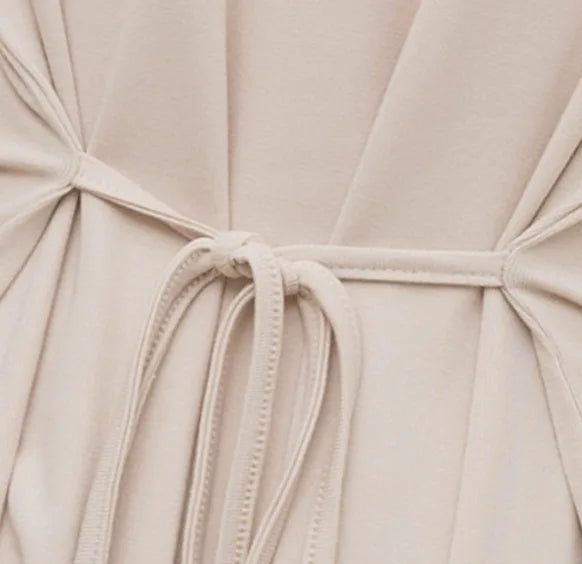Drape Halter Scarf Top