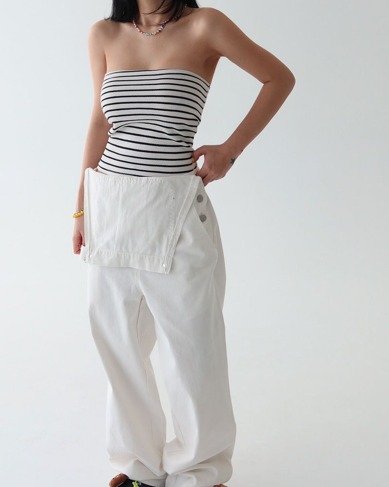 Basic cotton overalls overalls