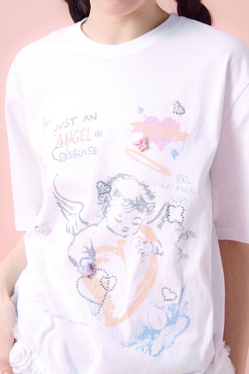 Angel Ring T-shirt [Ivory]