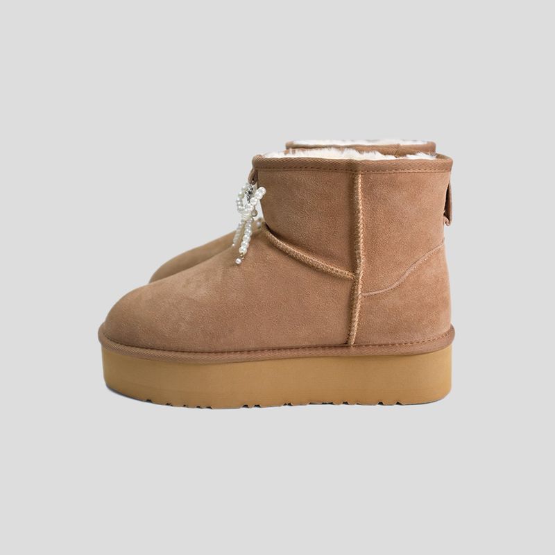 CHUBASCO WINTER FUR BOOTS COPO WCP2403 CHESTNUT
