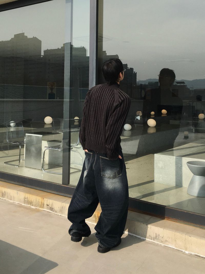 More Cat Balloon Denim Pants 2C