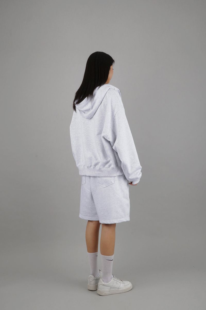 KEVIN OVER-FIT HOOD ZIP-UP