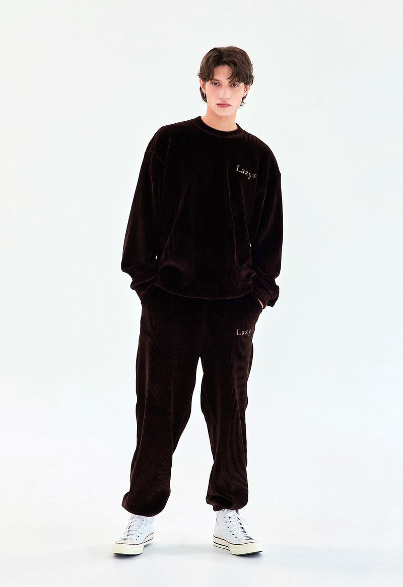 Corduroy Jogger Pants (8 Colors)