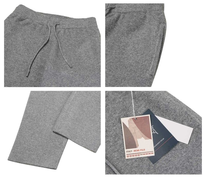 ASCLO Maison Knit Hood Zip Up & Pants (7color)