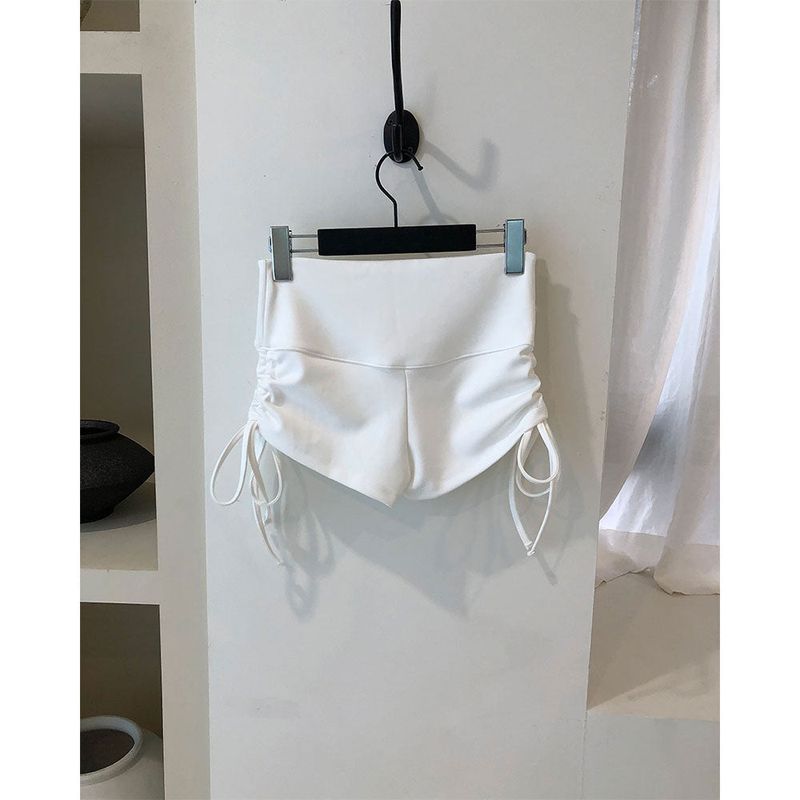 Side Shirring Shorts