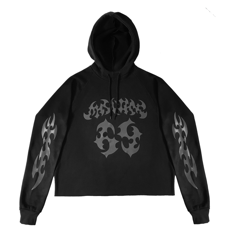  MDWKS 69 TEAM CUT CROPPED HOODIE