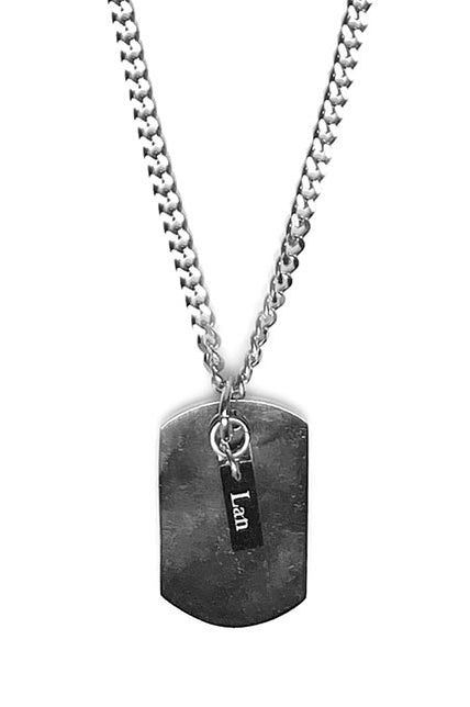 [MADE] 033 Serial number layered necklace