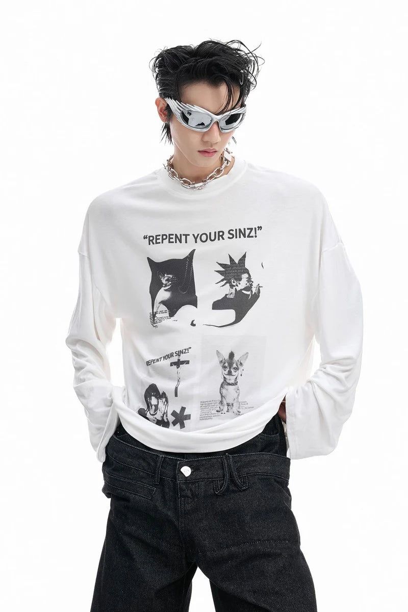 Argue Cultureの「Art Print Long Sleeve Tee（Tops）」