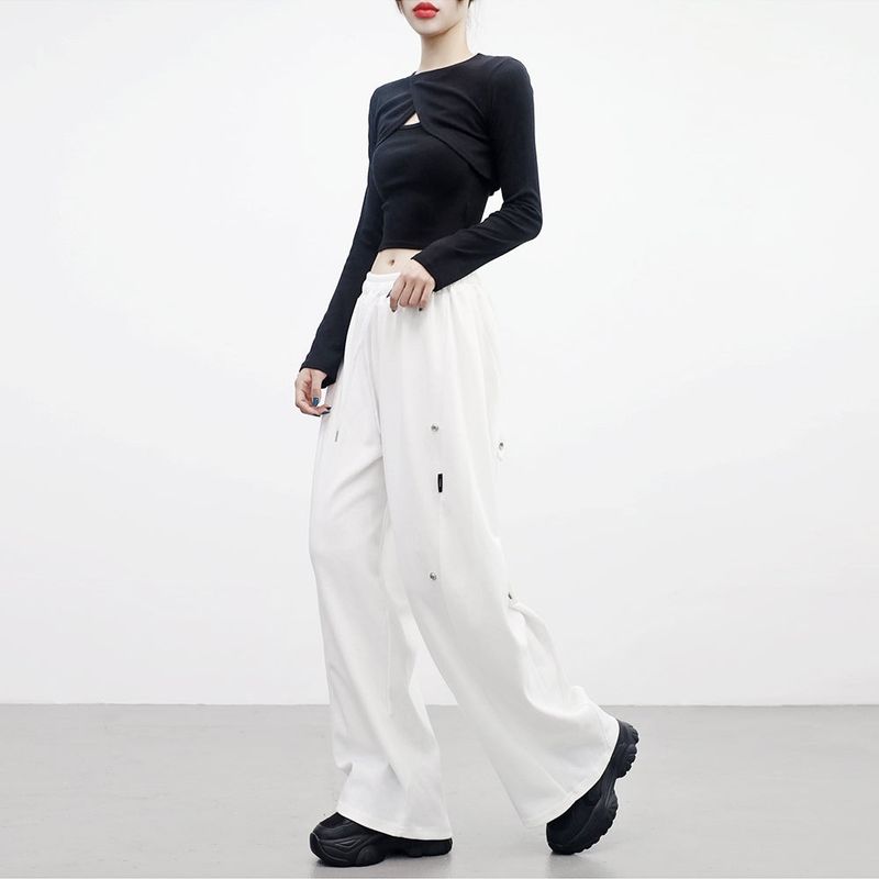 [NONCODE] (1+1) DeMer Bolero T-shirt + Sleeveless Set