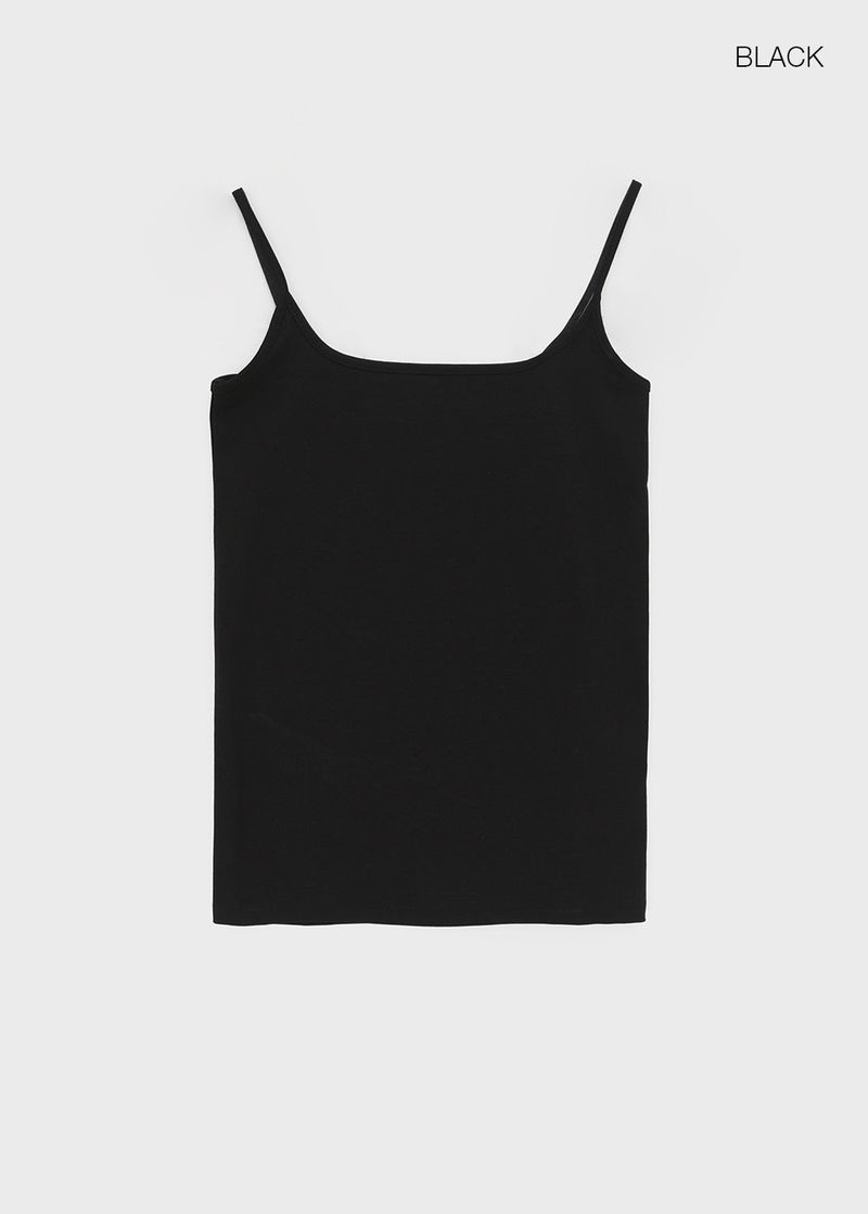 [MADE] Base Cotton Strap Sleeveless Top