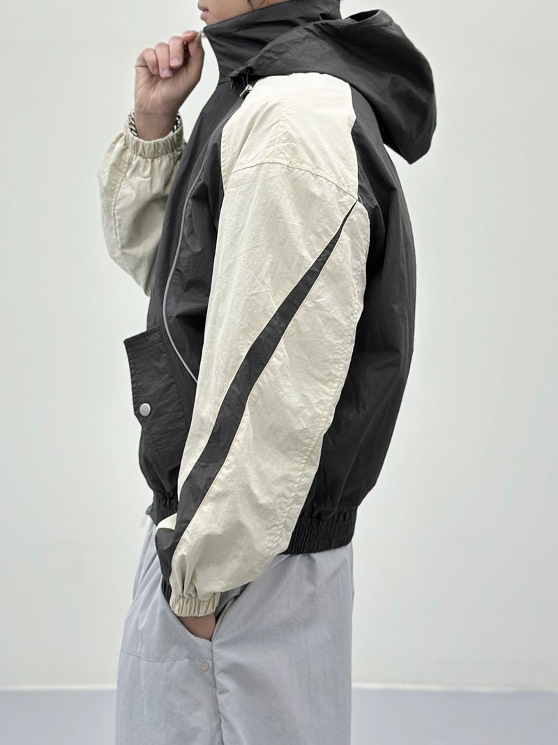 Cynical Curve Nylon Windbreaker 2C