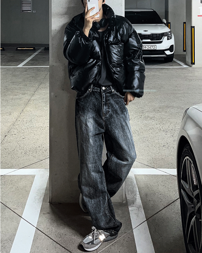 Brush Denim Pants