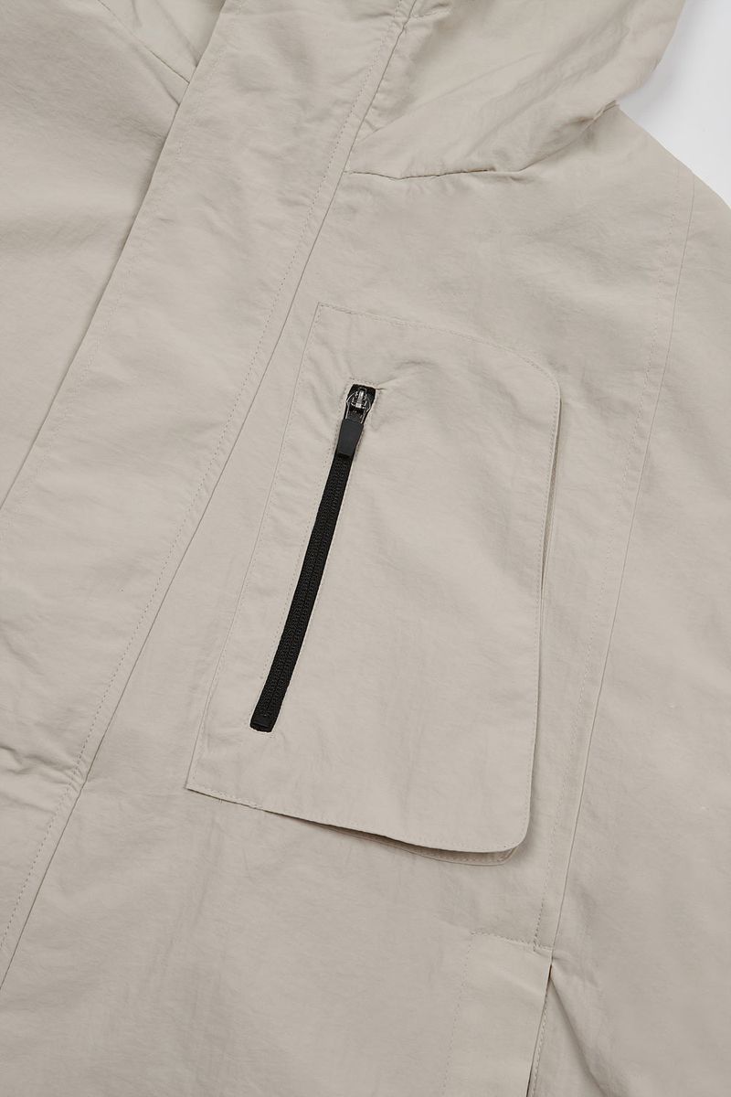 VENTIQUE Arc hood windbreaker