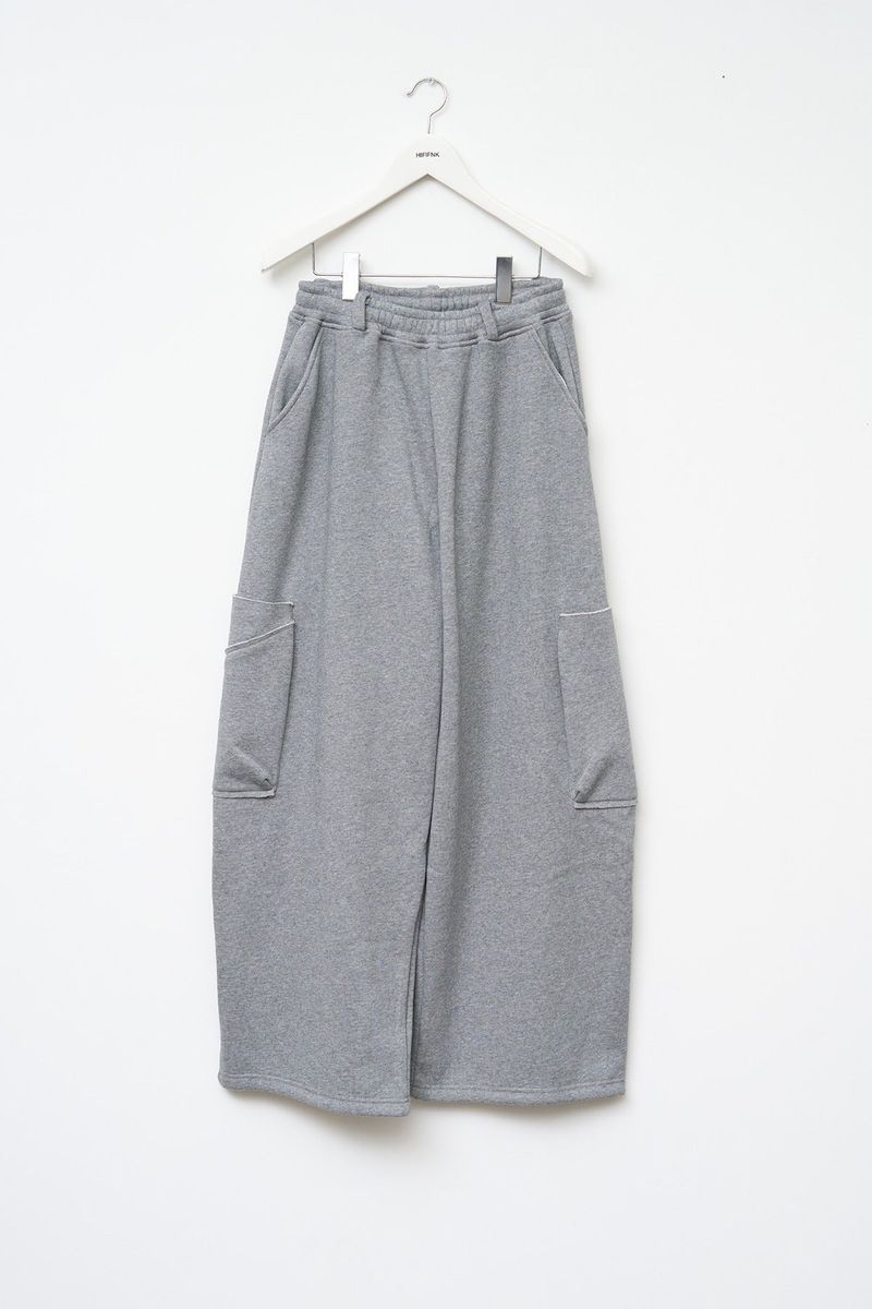 Mid Cargo Wide Sweatpants