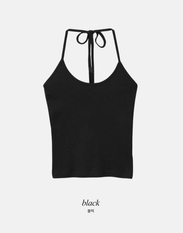 BT Slim Halter Neck Sleeveless (4color)