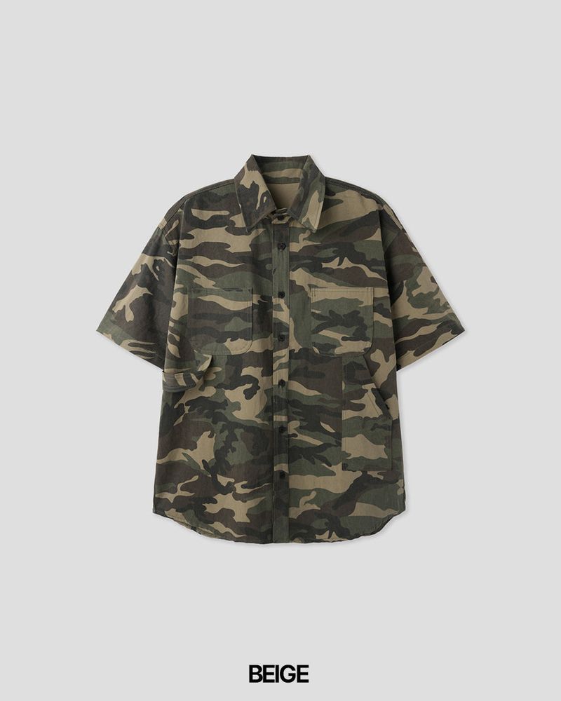 Mark Camo Short-Sleeved Shirt