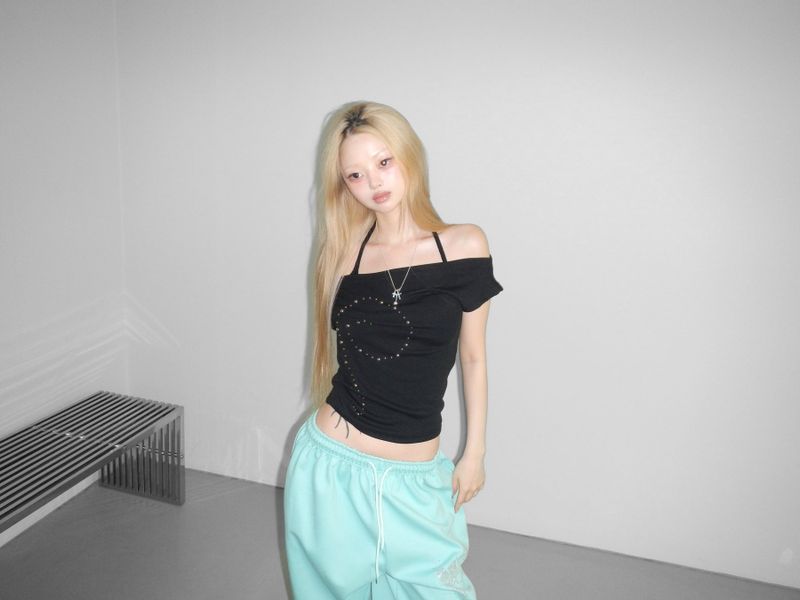 nine boatneck top(3 color)