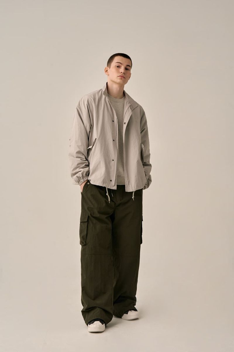 SAFARI WINDBRAKER - LIGHTGRAY