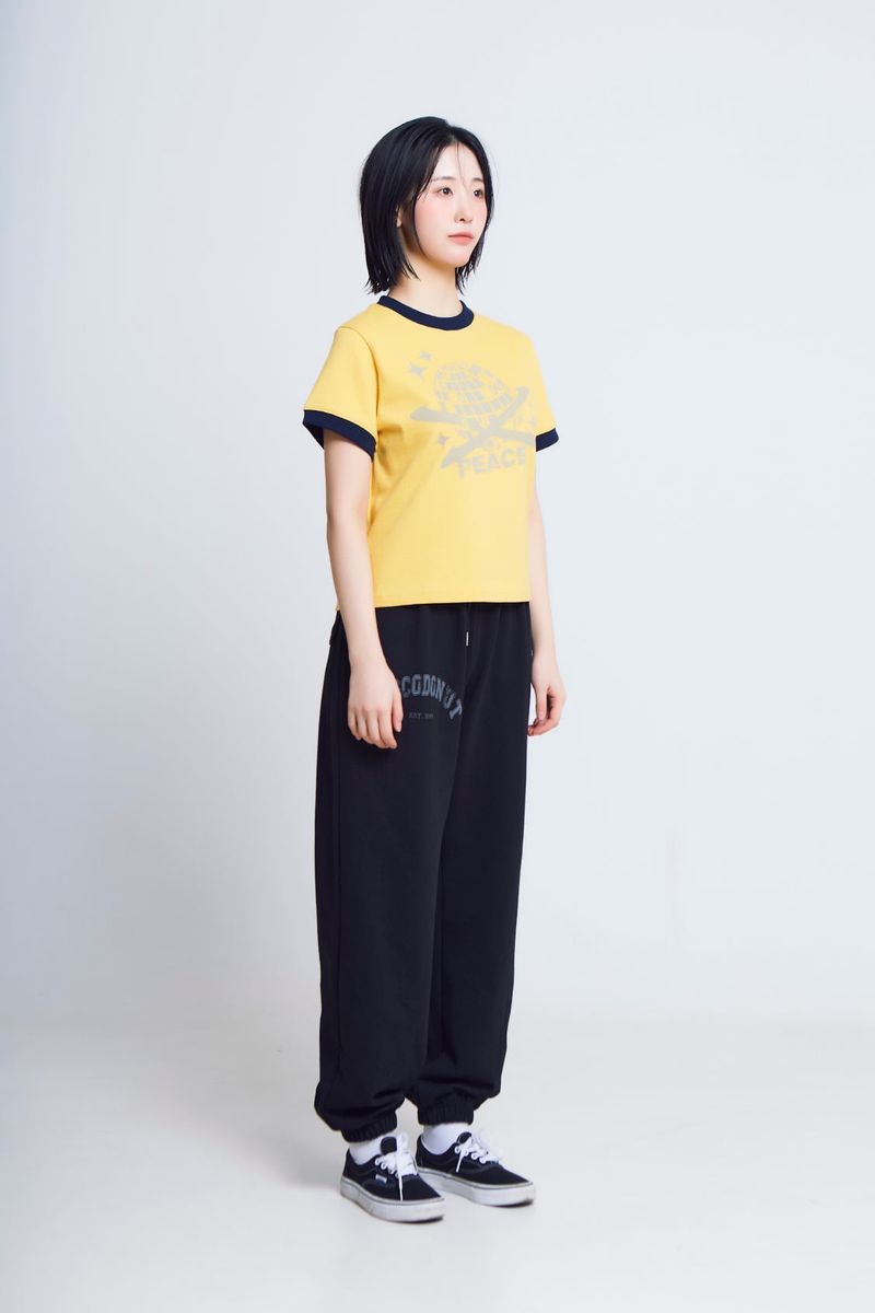 castela sweat jogger pants_black