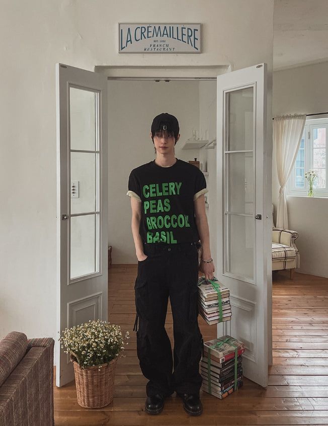 Evan Dyeing Multi Cargo Pants