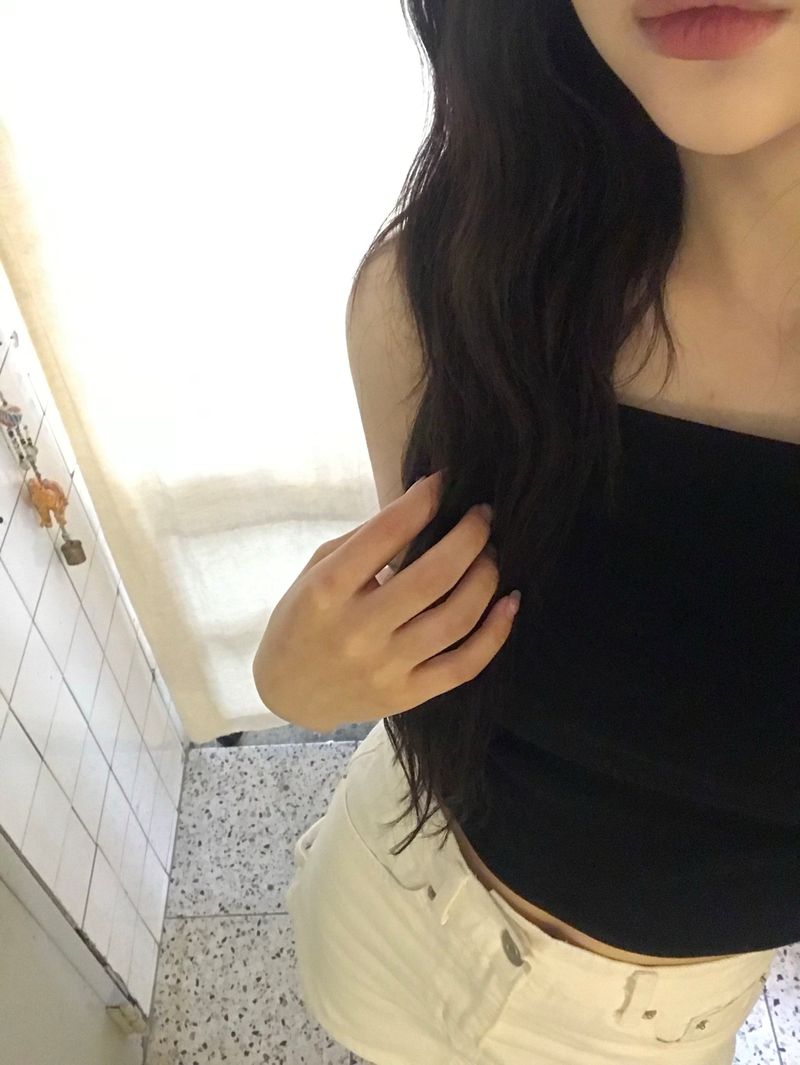 Sage crop sleeveless