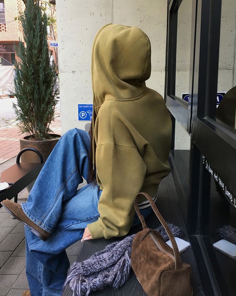 [ORIGINAL] Tibet 2-Way Cropped Hood Zip-Up